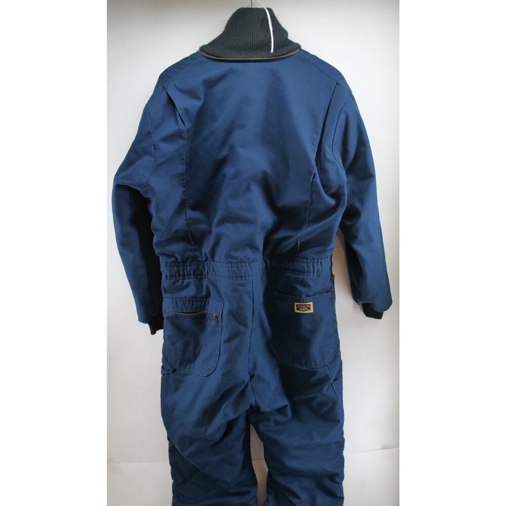 Vintage Indiana Industrial Clothing Blanket Lined Coveralls Workwear Made In USA - Picture 11 of 14